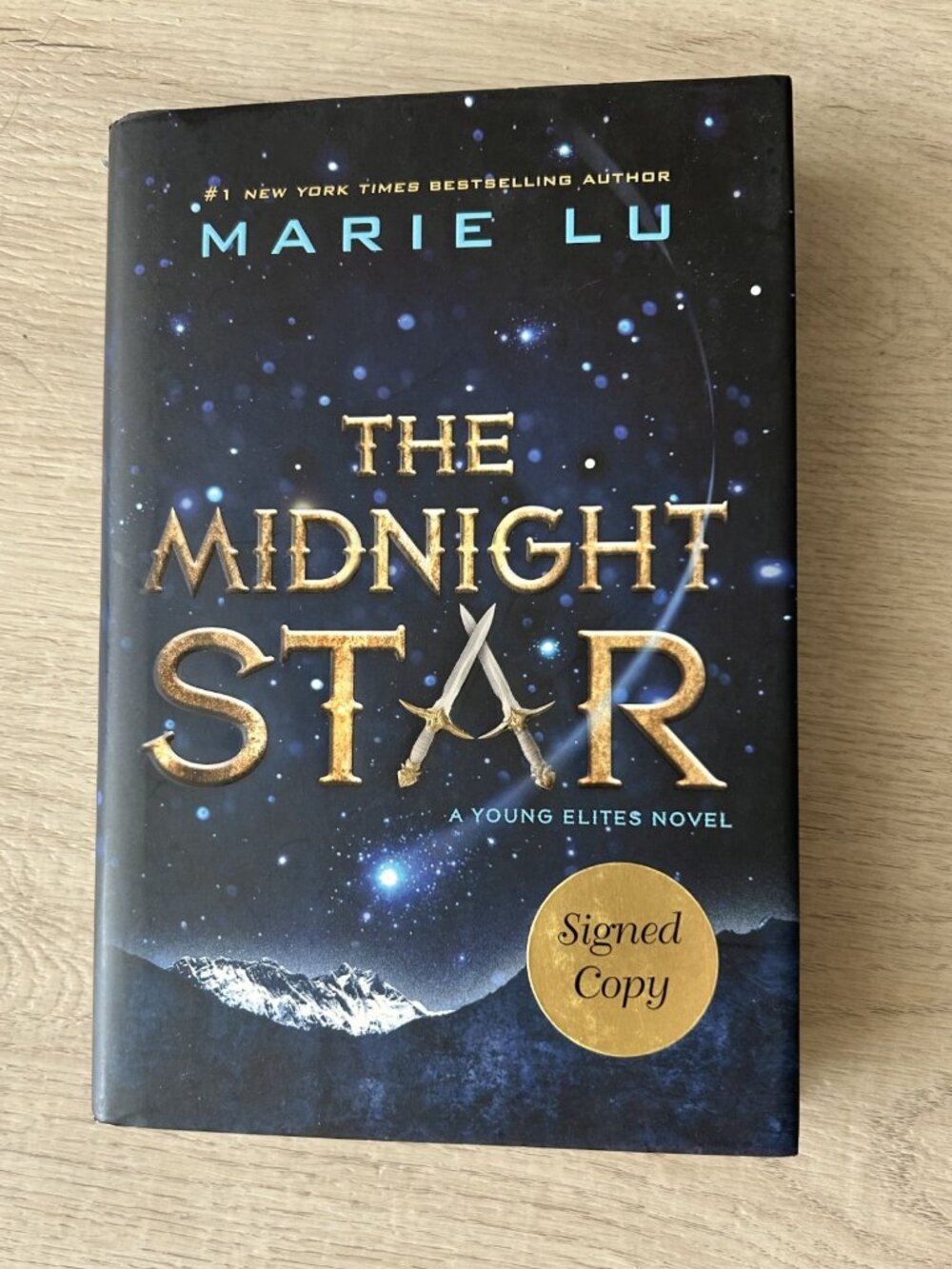 SIGNED COPY The Midnight Star- Marie Lu; hardcover